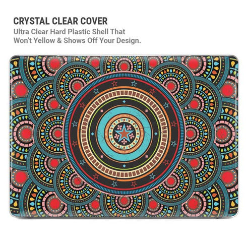 Infinite Circle Colored MacBook Pro 14in (2021-24) Case plus Skin