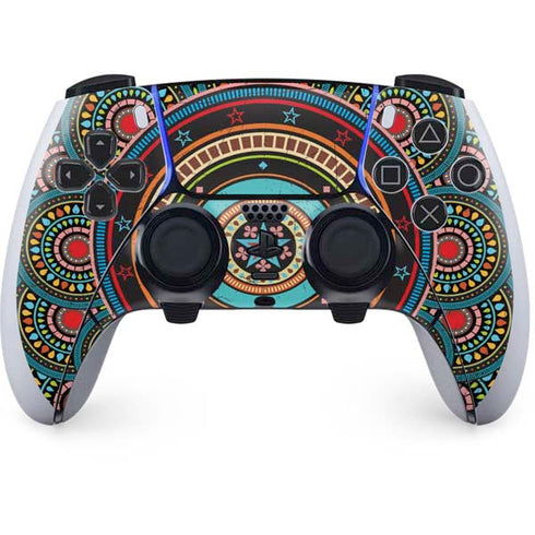 Infinite Circle Colored PlayStation PS5 Skins
