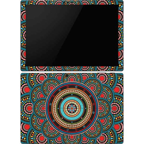 Infinite Circle Colored Surface Pro 6 Skin