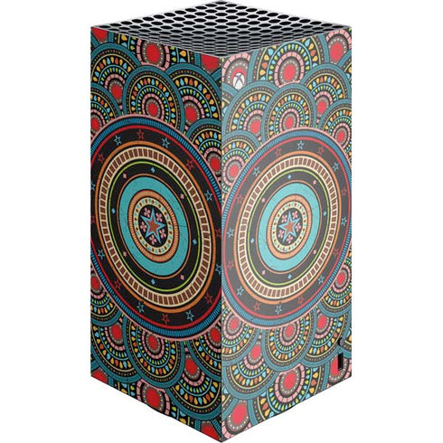 Infinite Circle Colored Xbox Series X Skins