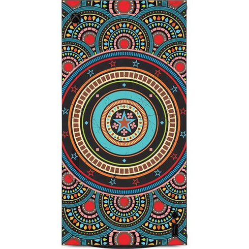 Infinite Circle Colored XBox Series X Digital Edition Console Skin