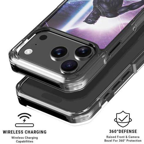 Marvel Black Panther Intergalactic Empire of Wakanda iPhone 18 Pro Clear Case
