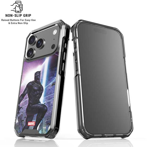 Marvel Black Panther Intergalactic Empire of Wakanda iPhone 18 Pro Clear Case