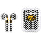 University of Iowa Hawkeyes Chevron Print Apple AirPods Skin