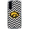 University of Iowa Hawkeyes Chevron Print Galaxy A36 5G Clear Case