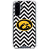 University of Iowa Hawkeyes Chevron Print Galaxy A36 5G Clear Case