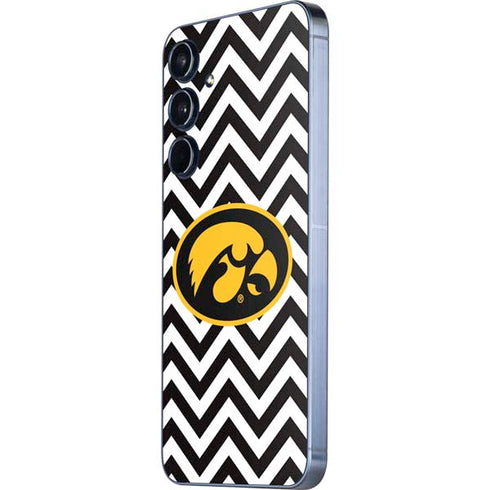 University of Iowa Hawkeyes Chevron Print Galaxy A55 5G Skin