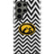 University of Iowa Hawkeyes Chevron Print Galaxy S23 Ultra Pro Case