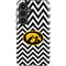 University of Iowa Hawkeyes Chevron Print Galaxy S25 Impact Case