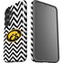 University of Iowa Hawkeyes Chevron Print Galaxy S25 Impact Case