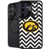 University of Iowa Hawkeyes Chevron Print Galaxy S25 Kickstand Case