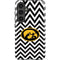 University of Iowa Hawkeyes Chevron Print Galaxy S25 Plus Impact Case