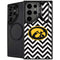 University of Iowa Hawkeyes Chevron Print Galaxy S25 Ultra Kickstand Case