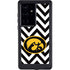 University of Iowa Hawkeyes Chevron Print Galaxy S24 Ultra Waterproof Case