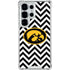University of Iowa Hawkeyes Chevron Print Galaxy S25 Ultra Clear Case