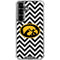 University of Iowa Hawkeyes Chevron Print Galaxy S26 Clear Case