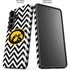 University of Iowa Hawkeyes Chevron Print Galaxy S26 Plus Impact Case
