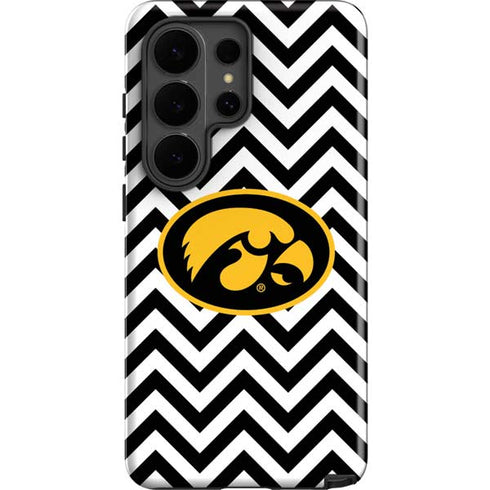 University of Iowa Hawkeyes Chevron Print Galaxy S26 Ultra Impact Case