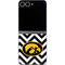 University of Iowa Hawkeyes Chevron Print Galaxy Z Flip6 Skin