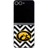 University of Iowa Hawkeyes Chevron Print Galaxy Z Flip6 Skin