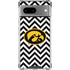University of Iowa Hawkeyes Chevron Print Google Pixel 8a Clear Case