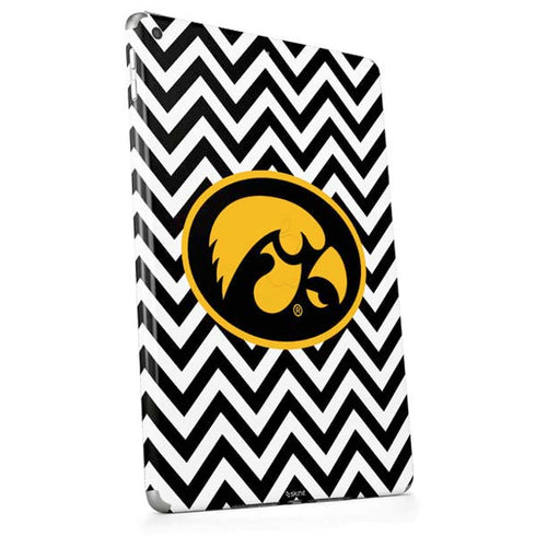 University of Iowa Hawkeyes Chevron Print Apple iPad Skin