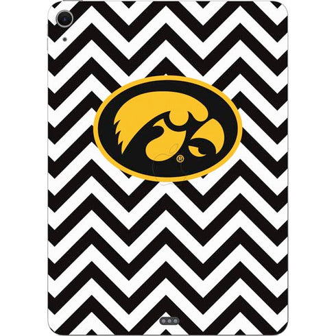 University of Iowa Hawkeyes Chevron Print Apple iPad Air Skin