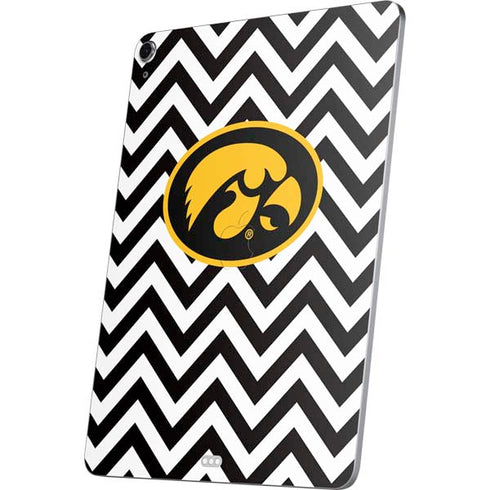 University of Iowa Hawkeyes Chevron Print Apple iPad Air Skin