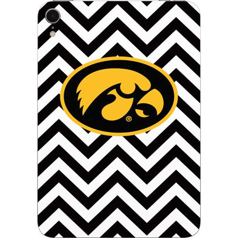 University of Iowa Hawkeyes Chevron Print Apple iPad Mini Skin