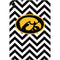 University of Iowa Hawkeyes Chevron Print Apple iPad Mini Skin