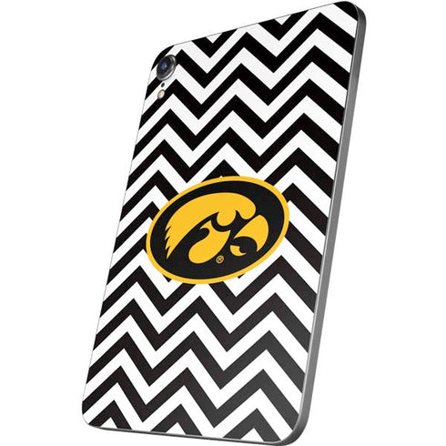 University of Iowa Hawkeyes Chevron Print Apple iPad Mini Skin