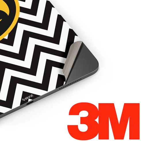 University of Iowa Hawkeyes Chevron Print Apple iPad Pro Skin