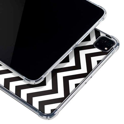 University of Iowa Hawkeyes Chevron Print iPad Pro 11in (2024) Clear Case