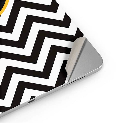 University of Iowa Hawkeyes Chevron Print iPad Pro 13in M4 (2024) Skin