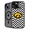 University of Iowa Hawkeyes Chevron Print iPhone 13 Kickstand Case