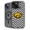 University of Iowa Hawkeyes Chevron Print iPhone 14 Kickstand Case