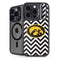 University of Iowa Hawkeyes Chevron Print iPhone 14 Pro Max Kickstand Case