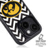 University of Iowa Hawkeyes Chevron Print iPhone 15 Plus Kickstand Case