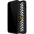 University of Iowa Hawkeyes Chevron Print iPhone 15 Plus Waterproof Case