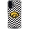 University of Iowa Hawkeyes Chevron Print iPhone 16 Clear Case