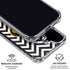 University of Iowa Hawkeyes Chevron Print iPhone 16 Plus Clear Case