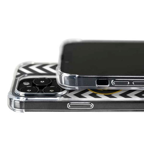 University of Iowa Hawkeyes Chevron Print iPhone 16 Pro MagSafe Case