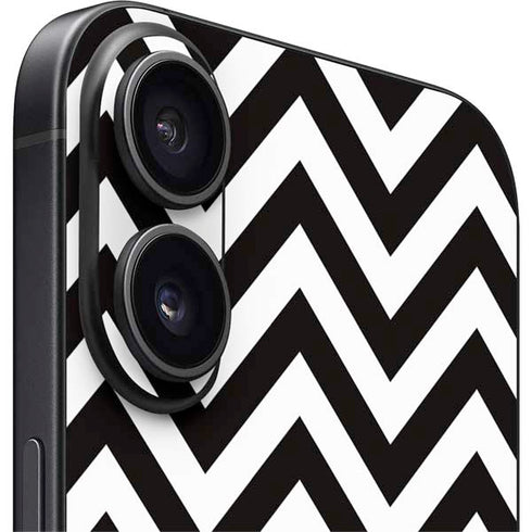 University of Iowa Hawkeyes Chevron Print iPhone 16 Skin