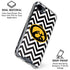 University of Iowa Hawkeyes Chevron Print iPhone 16e Clear Case