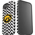 University of Iowa Hawkeyes Chevron Print iPhone 16e Impact Case