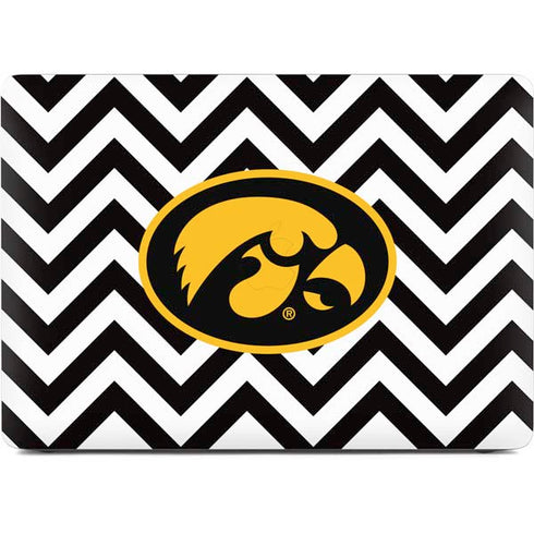 University of Iowa Hawkeyes Chevron Print Apple MacBook Air Skin