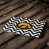 University of Iowa Hawkeyes Chevron Print Apple MacBook Air Skin