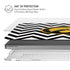 University of Iowa Hawkeyes Chevron Print MacBook Pro 14in (2021-24) Case plus Skin