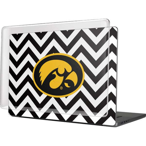 University of Iowa Hawkeyes Chevron Print MacBook Cases