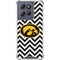 University of Iowa Hawkeyes Chevron Print Moto G Power 5G (2025) Clear Case